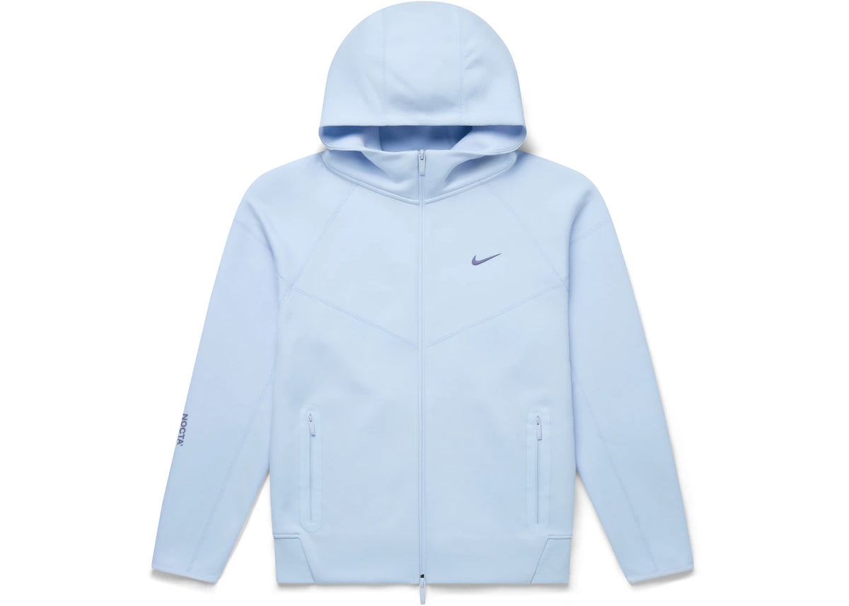 Nike x NOCTA NRG Tech Fleece Full Zip Hoodie Cobalt Tint - vue 360