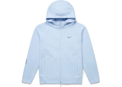 Nike x NOCTA NRG Tech Fleece Full Zip Hoodie Cobalt Tint - authentic Nike apparel