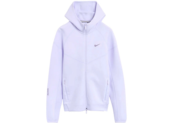 Nike x NOCTA NRG Tech Fleece Full Zip Hoodie Palest Purple/Daybreak sneakers - authentic Nike shoes