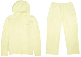 Nike x NOCTA NRG Tech Fleece Hoodie & Pants Set Citron Tint/Vivid Sulfur