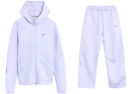 Nike x NOCTA NRG Tech Fleece Hoodie & Pants Set Palest Purple/Daybreak sneakers - authentic Nike shoes