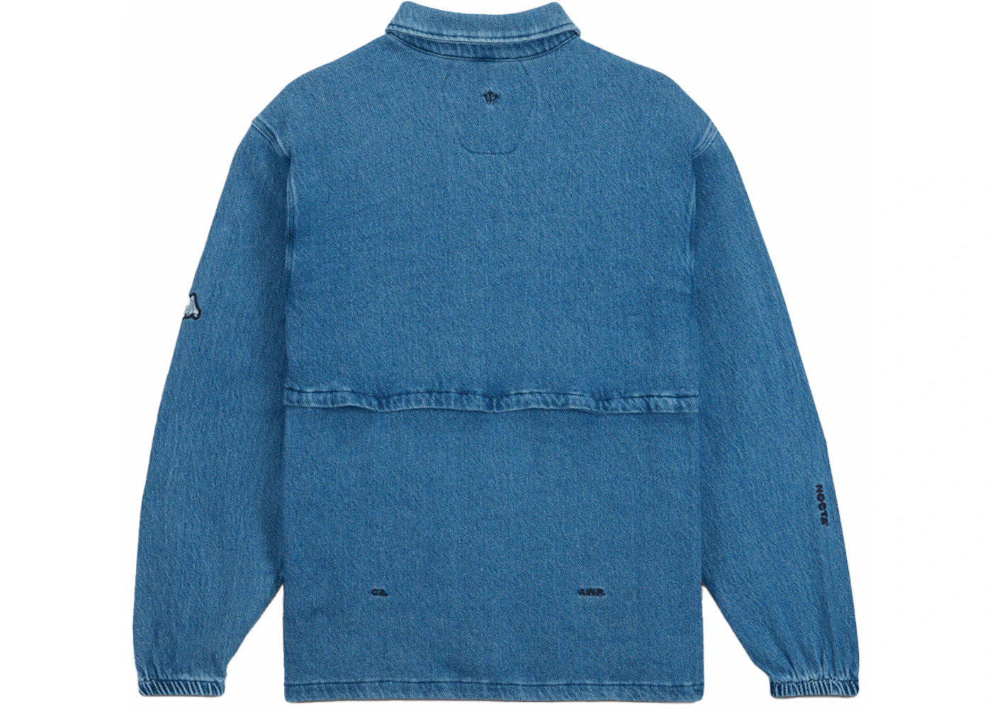 Nike x NOCTA Opal Lily Pad Denim Shirt Blue Denim - vue secondaire B