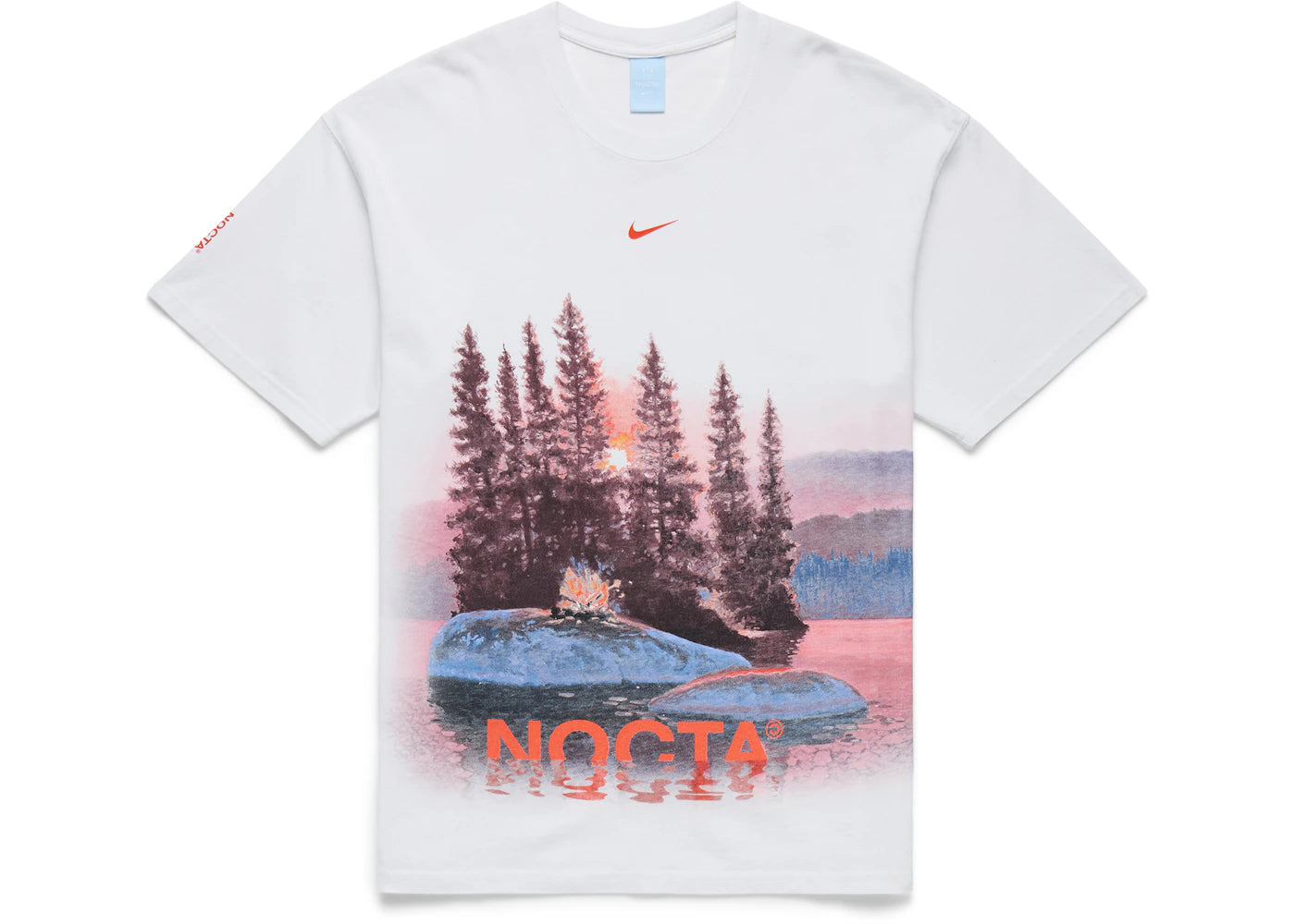 Nike x NOCTA Opal Reels Tee White - vue secondaire A