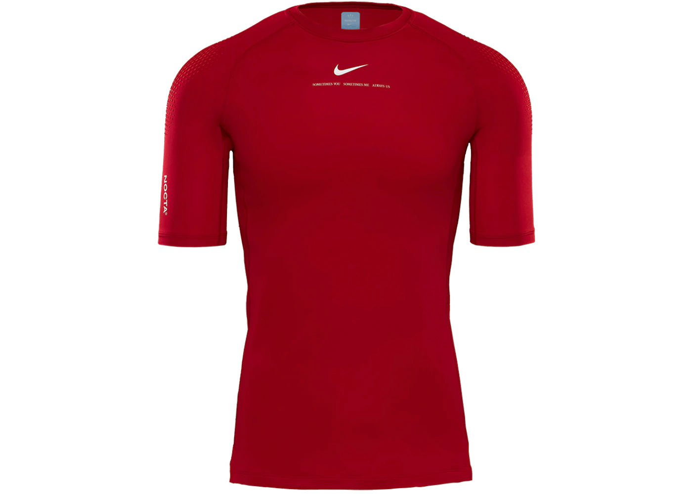 Nike x NOCTA S/S Base Layer Top University Red - vue secondaire A