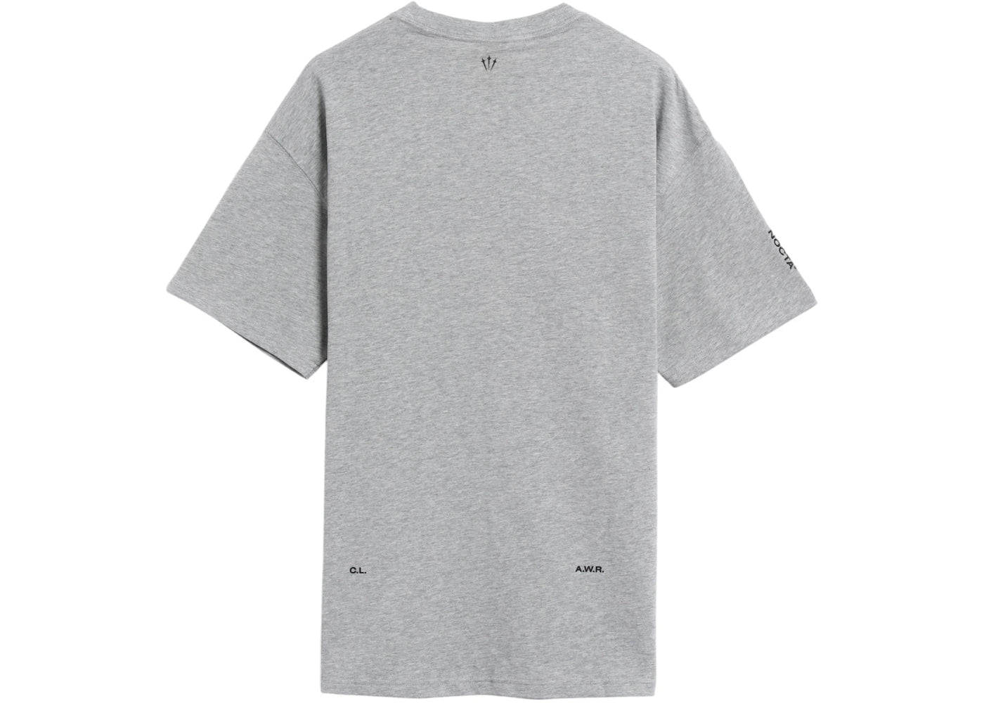 Nike x NOCTA CS T-shirt Dark Grey Heather/Black - vue secondaire B