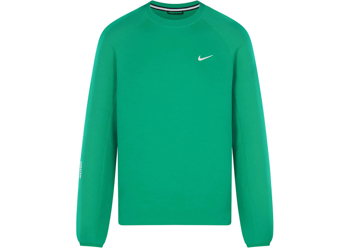 Nike x NOCTA Tech Fleece Crew Stadium Green/Sail - vue secondaire A