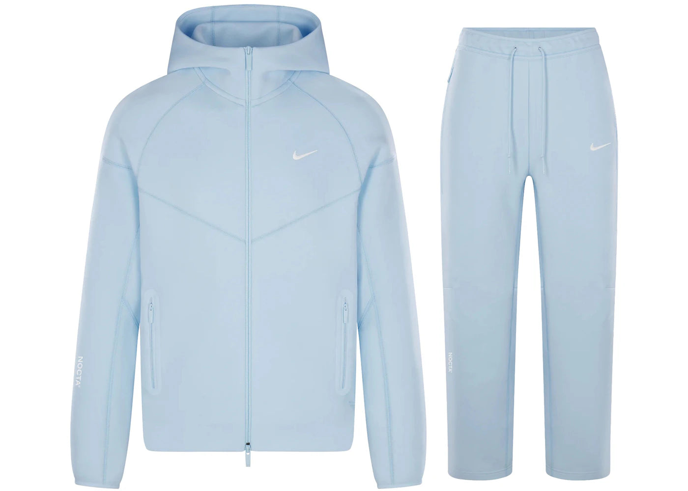 Nike x NOCTA Tech Fleece Hoodie & Joggers Set Cobalt Blue/Tint - vue secondaire A