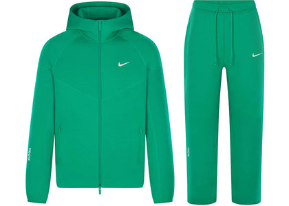Nike x NOCTA Tech Fleece Hoodie & Joggers Set Stadium Green/Sail - apparel view 2