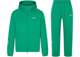 Nike x NOCTA Tech Fleece Hoodie & Joggers Set Stadium Green/Sail - vue 360