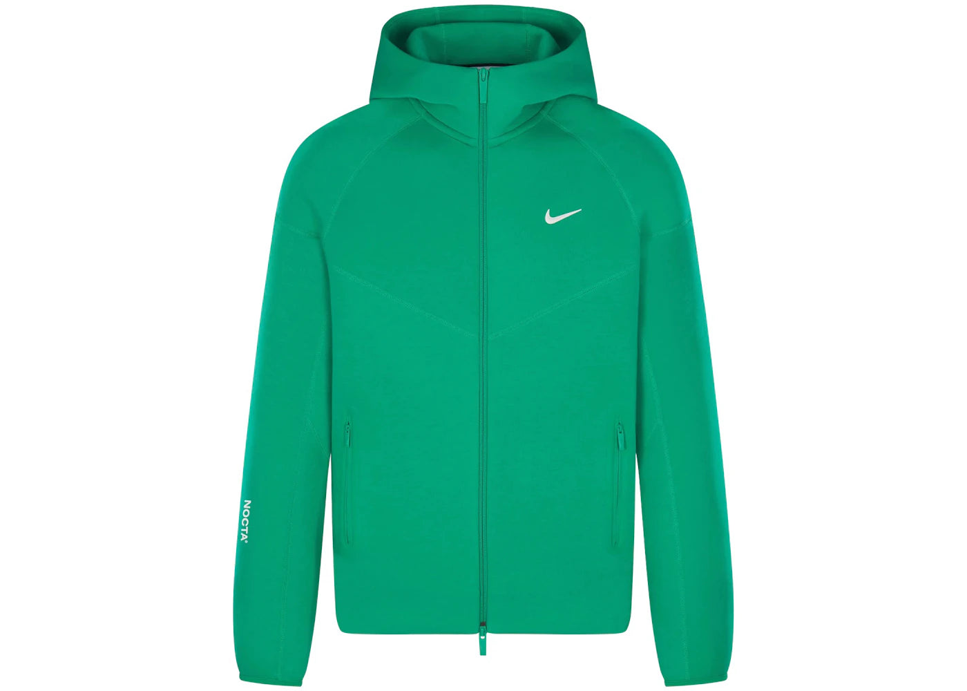 Nike x NOCTA Tech Fleece Hoodie Stadium Green/Sail - vue 360
