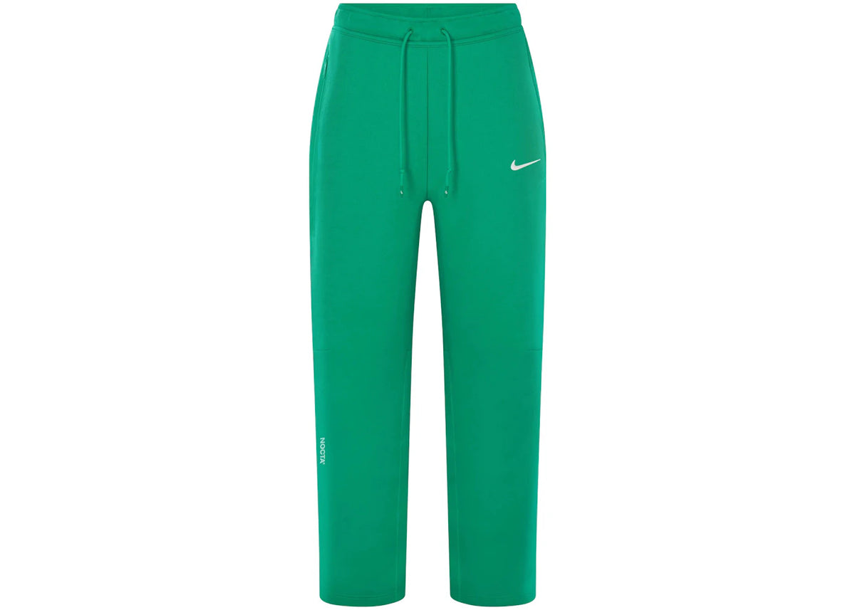Nike x NOCTA Tech Fleece Open Hem Pant Stadium Green/Sail - vue 360