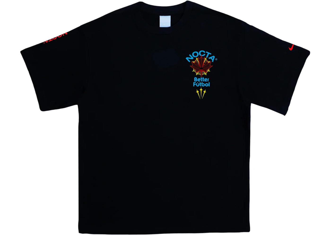 Nike x NOCTA x Better Gift Shop Better Futbol T-shirt Black - vue secondaire B