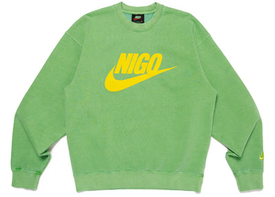 Nike x Nigo NRG Fleece Crew Sweatshirt Green