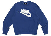 Nike x Nigo NRG Fleece Crew Sweatshirt (Asia Exclusive) Navy