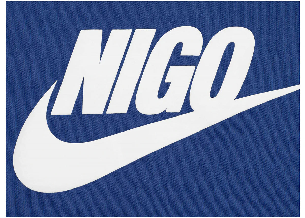 Nike x Nigo NRG Fleece Crew Sweatshirt Navy - vue secondaire B