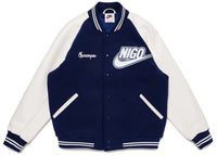 Nike x Nigo NRG Varsity Jacket Navy
