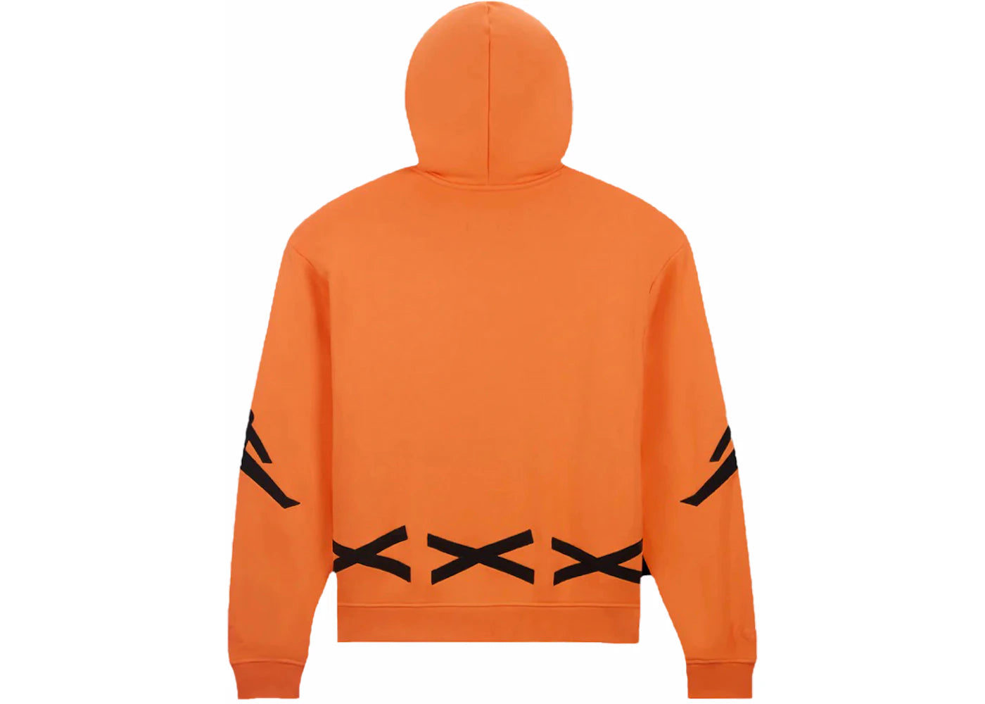 Jordan x Nina Chanel Abney Fleece Hoodie Alpha Orange - vue secondaire B