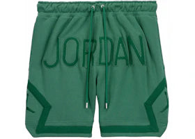 Jordan x Nina Chanel Abney Fleece Shorts Green Stone - vue 360