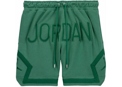 Jordan x Nina Chanel Abney Fleece Shorts Green Stone - apparel view 2