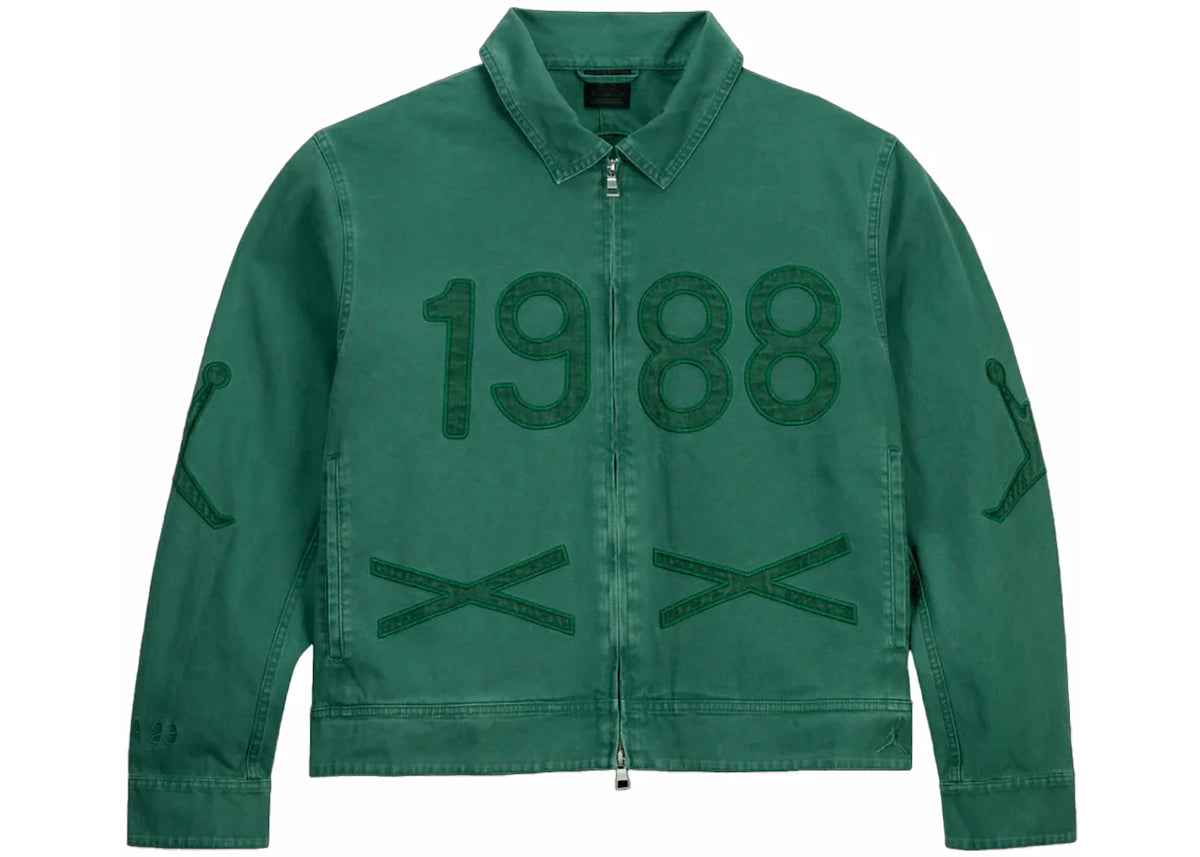 Jordan x Nina Chanel Abney Jacket Green Stone - vue 360