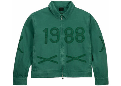 Jordan x Nina Chanel Abney Jacket Green Stone - apparel view 2