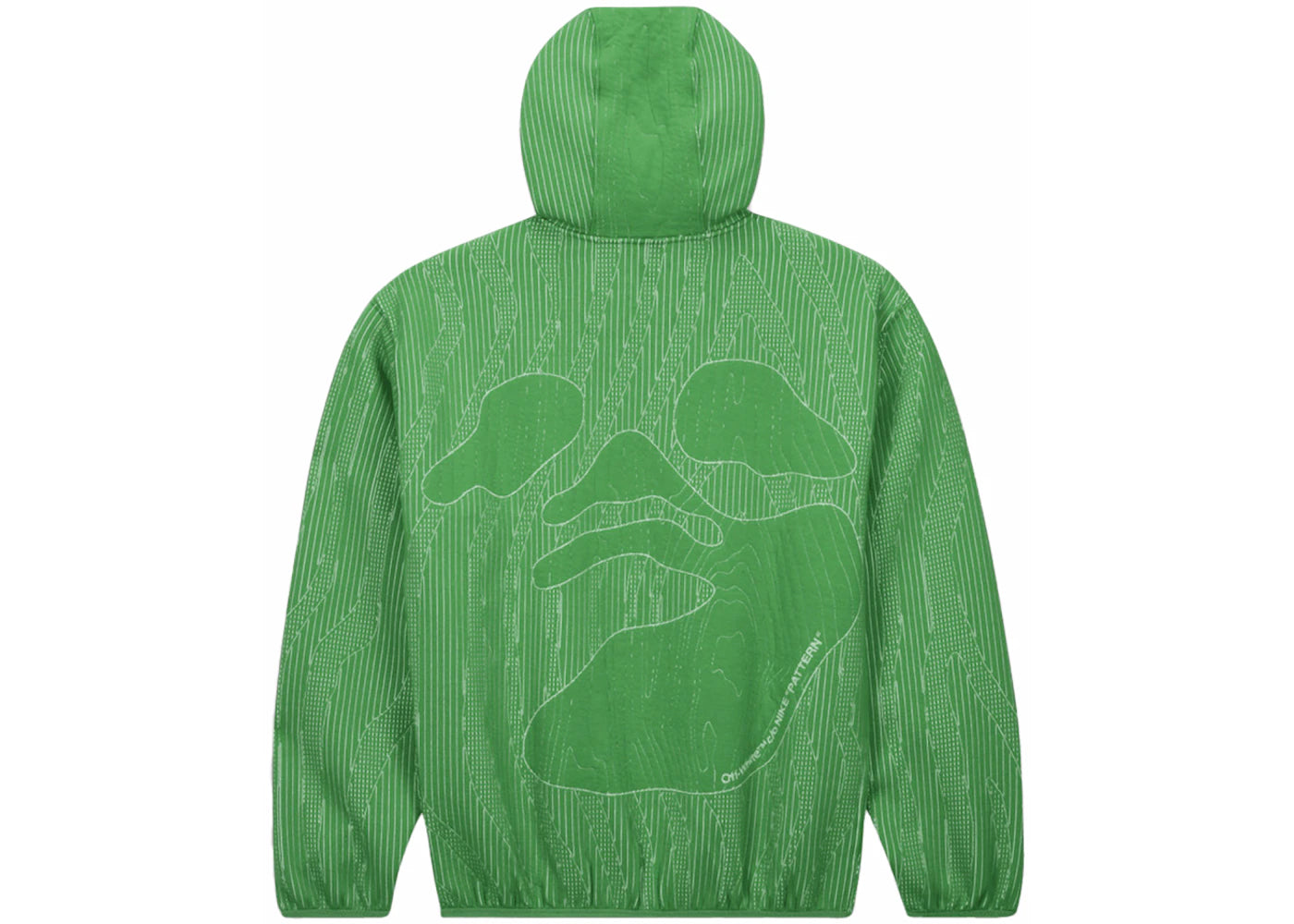 Nike x Off-White Engineered Hoodie (Asia Sizing) Green - vue secondaire B