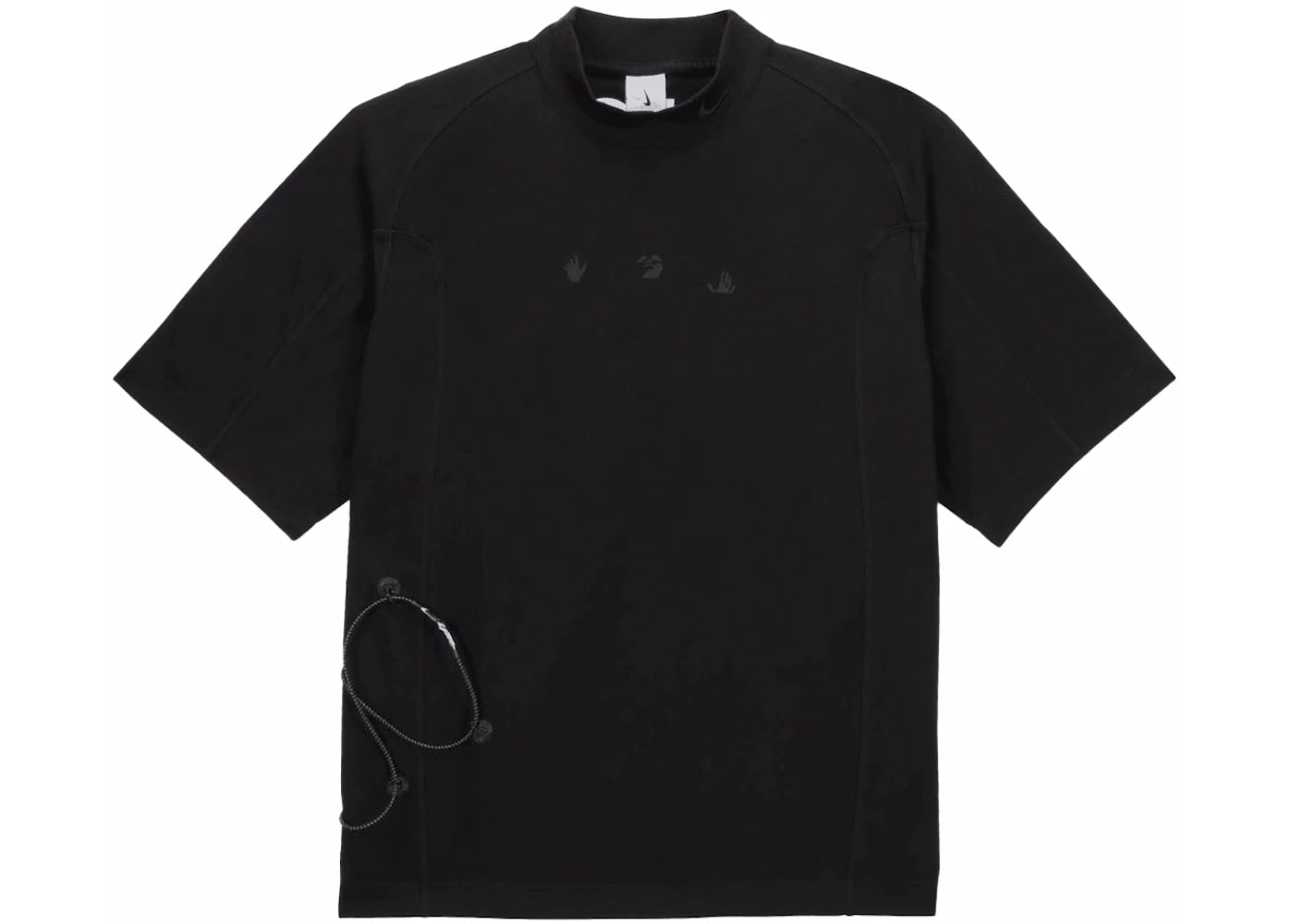 Nike x Off-White Short Sleeve Top (Asia Sizing) Black - vue secondaire A