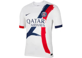 Nike x Paris Saint Germain Stadium Away 2024/25 Jersey White/Midnight Navy/University Red/Midnight Navy