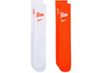 Nike x Patta KNVB Crew 2 Pack Socks White/Orange