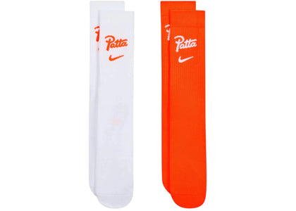 Nike x Patta KNVB Crew 2 Pack Socks White/Orange - product view 2