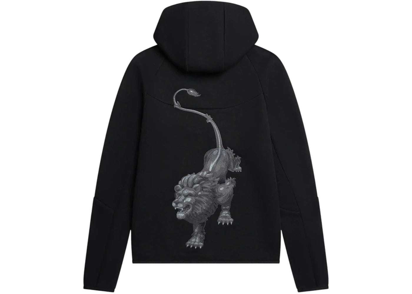 Nike x Patta x Netherlands KNVB Tech Fleece Zip Windrunner Hoodie Black - vue secondaire B