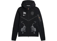 Nike x Patta x Netherlands KNVB Tech Fleece Zip Windrunner Hoodie Black