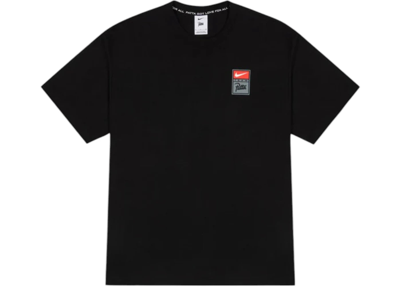Nike x Patta NRG GX T-shirt Black - vue secondaire A