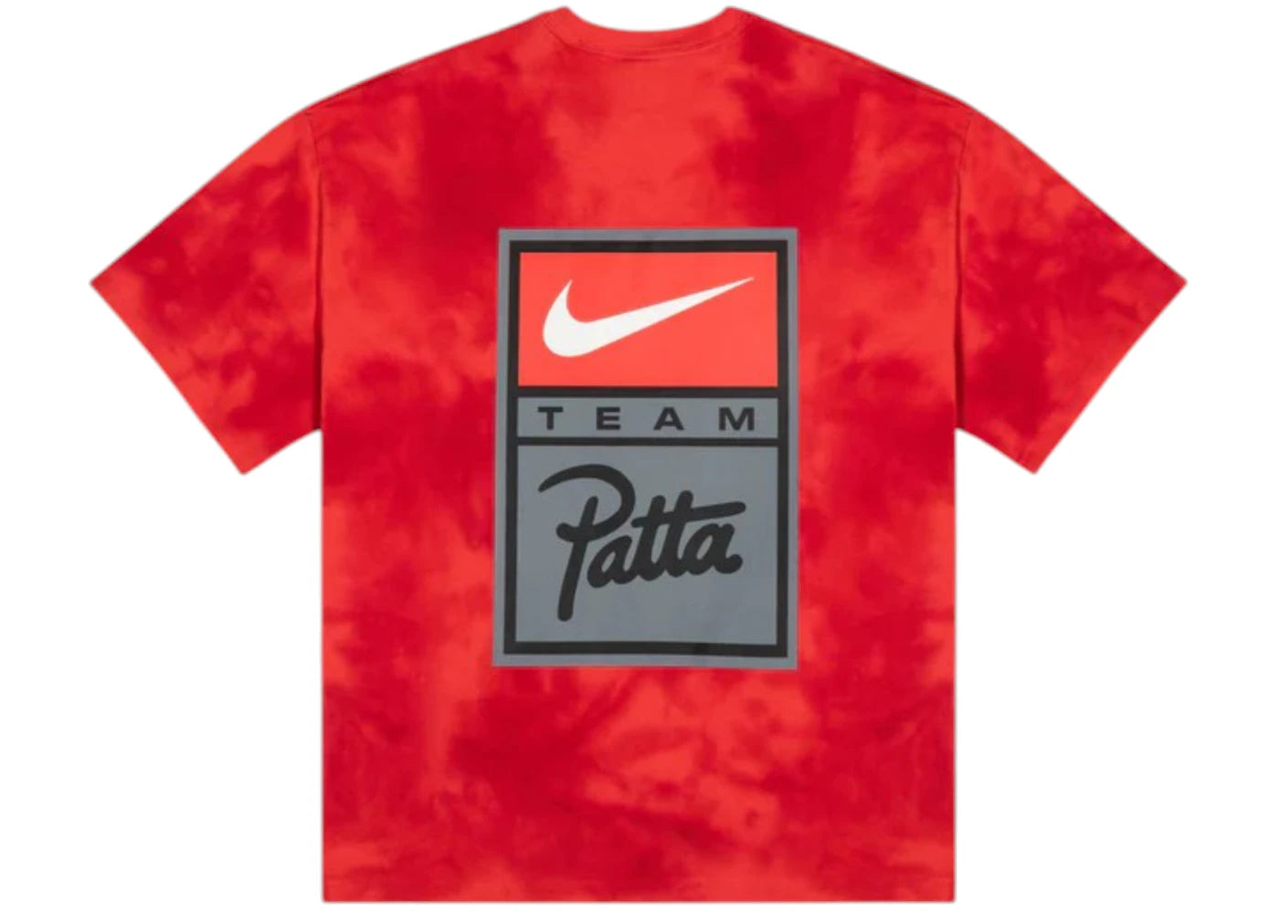 Nike x Patta NRG GX Washed T-shirt Rush Red/University Red/Gym Red - vue secondaire B