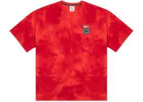 Nike x Patta NRG GX Washed T-shirt Rush Red/University Red/Gym Red - vue 360
