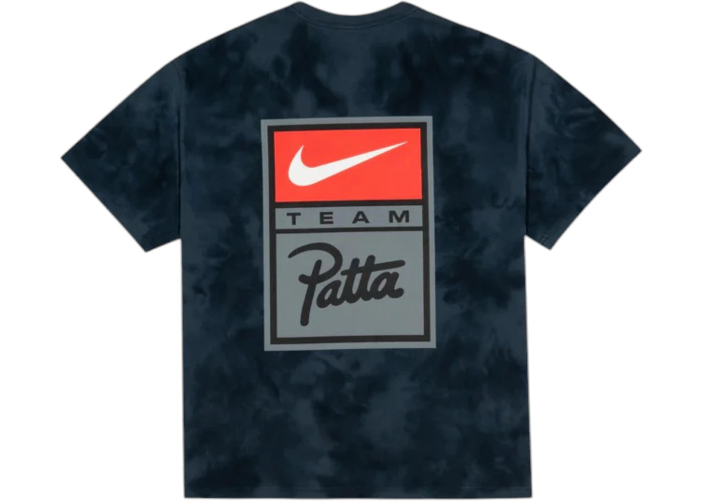 Nike x Patta NRG GX Washed T-shirt Squadron Blue/Deep Ocean/Dark Obsidian - vue secondaire B