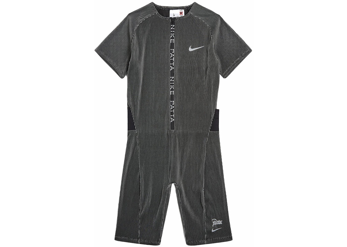 Nike x Patta Running Team Race Suit Black/Grey - vue secondaire A