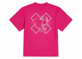 Nike x Patta Running Team T-shirt Fireberry - vue 360