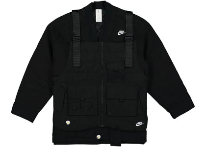 Nike x Peaceminusone G-Dragon 2+1 Jacket (Asia Sizing) Black - authentic Nike apparel