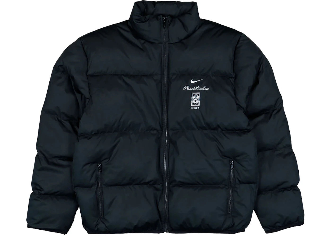 Nike x Peaceminusone KFA Korea Puffer Jacket Black - vue secondaire A