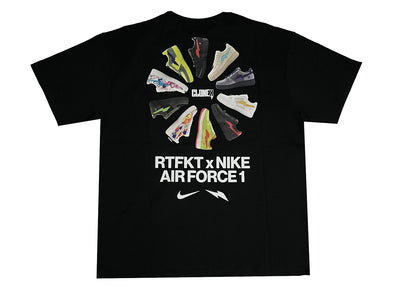 Nike x RTFKT Air Force 1 T-shirt Black