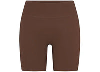 Nike x SKIMS Women's Matte 5" Biker Short Dark Sepia