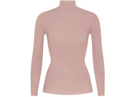 Nike x SKIMS Women's Mock Neck Long Sleeve Top Himalayan