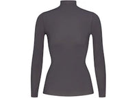 Nike x SKIMS Women's Weightless Layers Mock Neck Long Sleeve Top Lead