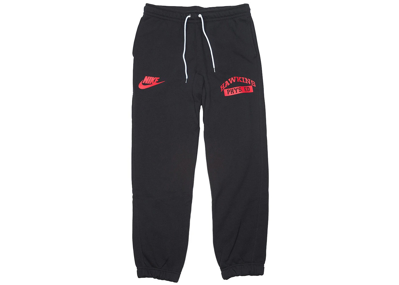 Nike x Stanger Things Upside Down Pants Black/University Red - vue 360