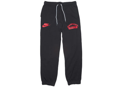 Nike x Stanger Things Upside Down Pants Black/University Red - authentic Nike apparel