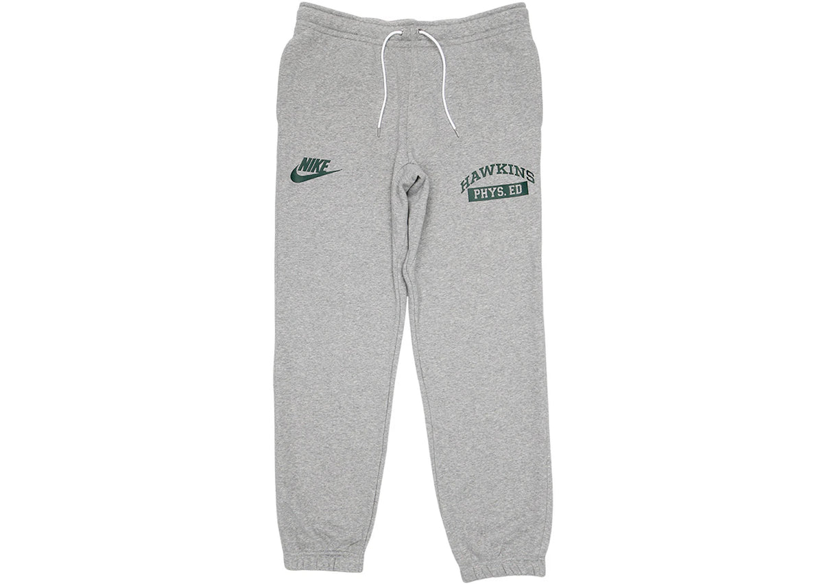 Nike x Stranger Things Hawkins High Sweatpant Heather Grey - vue 360