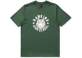 Nike x Stranger Things Hawkins High Tee Green