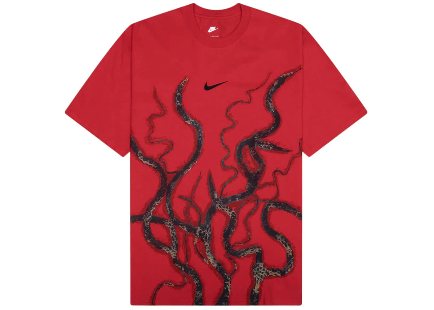 Nike x Stranger Things Max90 Tee University Red Black - vue secondaire A