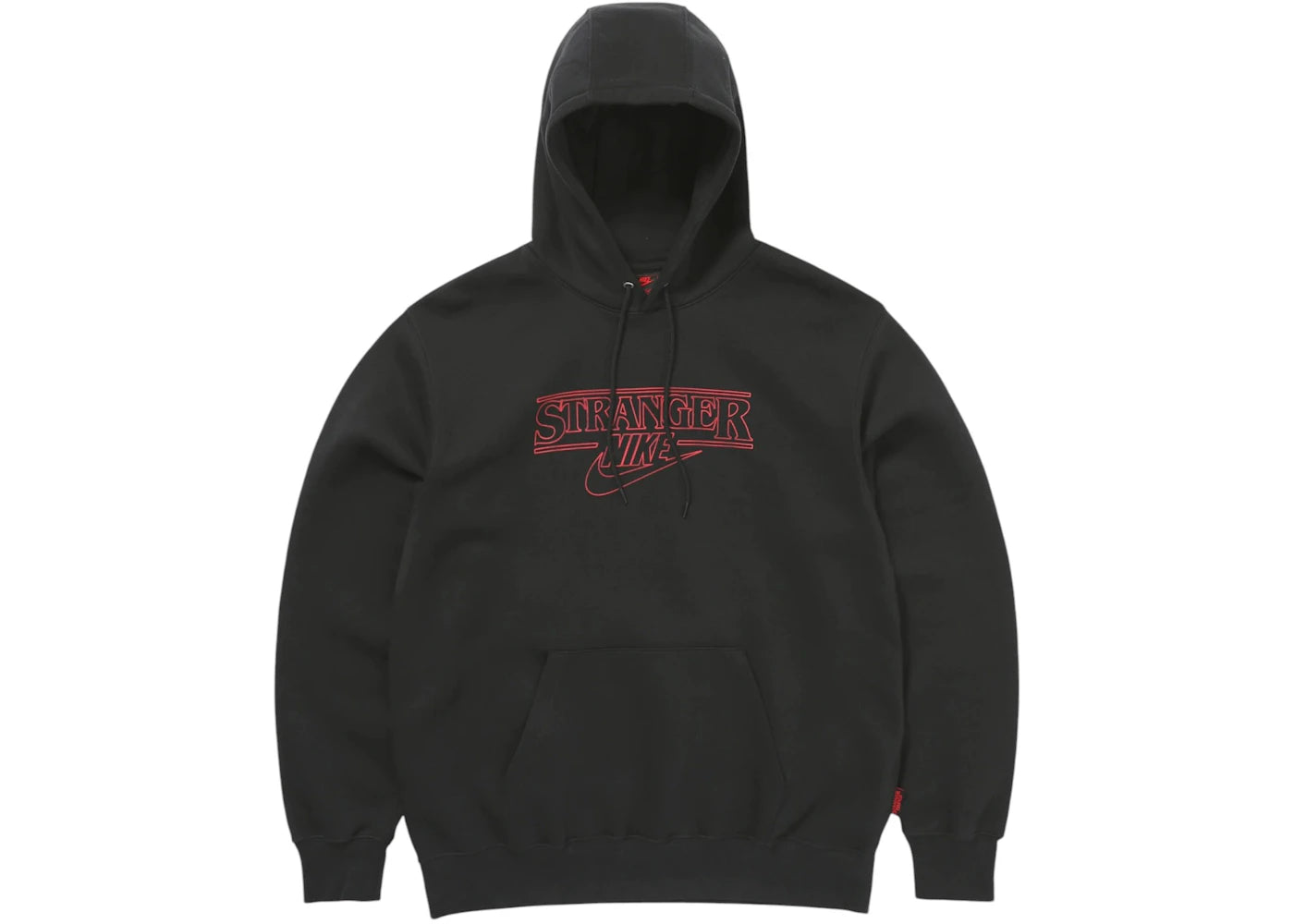 Nike x Stranger Things NRG Club Hoodie Black/Black - vue 360